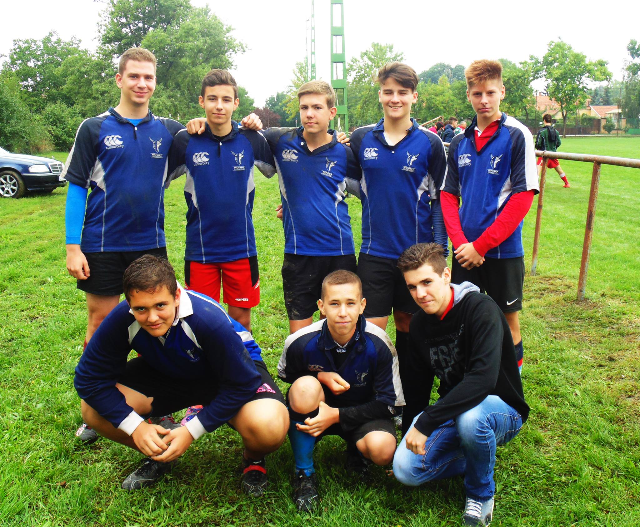 (állósor balról: Józsa Dániel, Kovács Márk, Fodor Levente,Szabó Krisztofer, Kovács Gergő, guggol balról: Takács Dániel, Gucsi Tibor, Polyák Marcell)