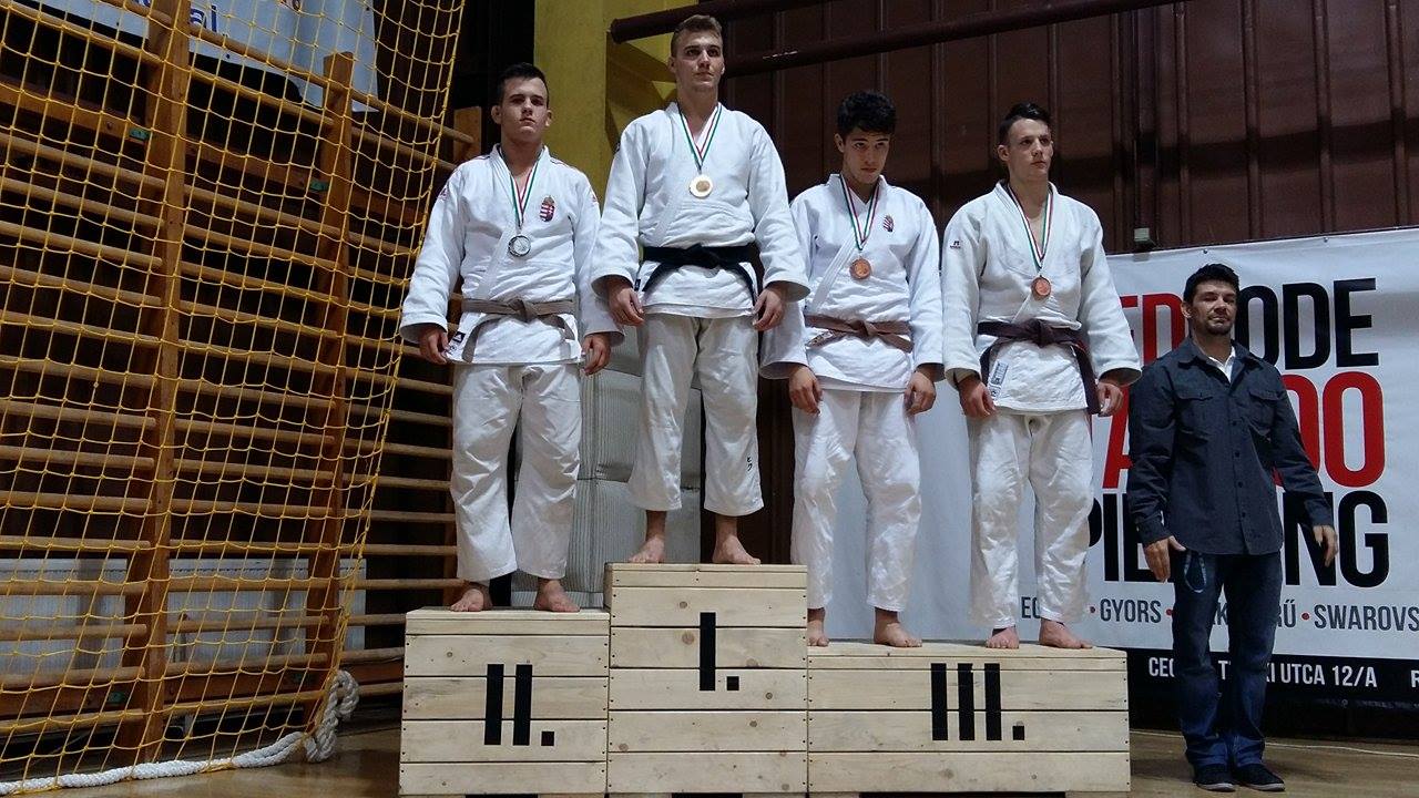 Junior Judó OB Holló László ezüstérmes